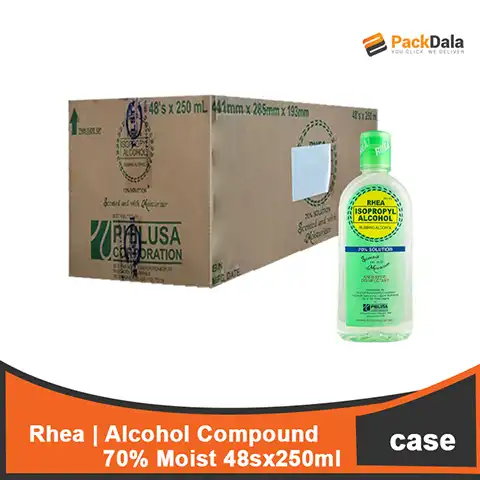 Picture of RHEA Alcohol Comp 70 Moist 48X250ml  CASE