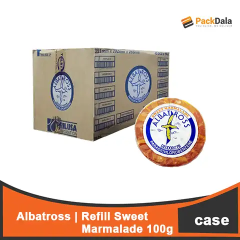 Picture of Albatross Refill Sweet Marmalade 192x100g  CASE 