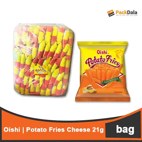 Picture of Oishi Potato Fries Cheese Flavor 100x21g