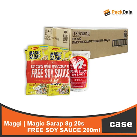 Picture of Maggi Magic Sarap 8gx20sachets x16tieFREE SS CASE