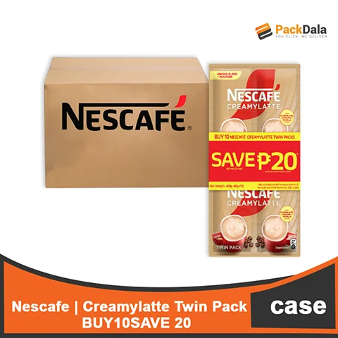 Picture of Nescafe 3n1 Creamylatte TP20x10x40g Buy10sv20 CASE