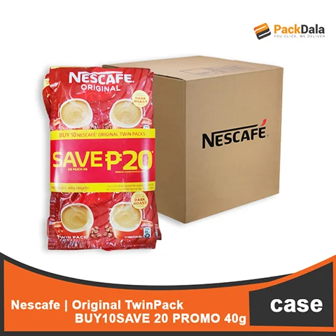 Picture of Nescafe Orig TP 20x10x40g BUY10SV20 PRM CASE
