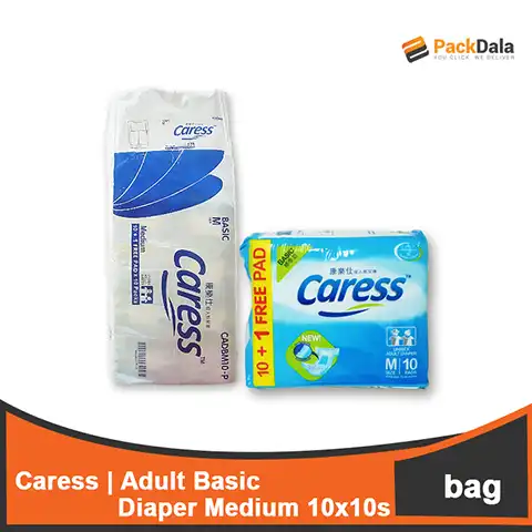 Picture of Caress Adult Basic Diaper M 10x10s CASE