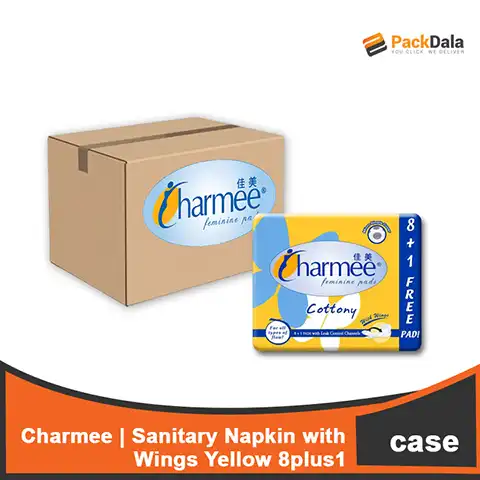 Picture of Charmee Drynet AF with wings 8 pads with quick dry cover 8sx36 CASE