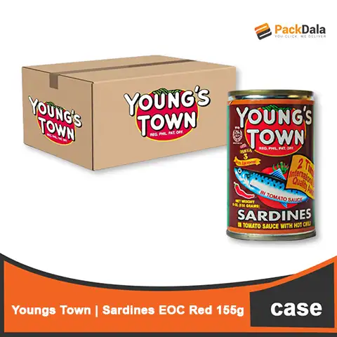 Picture of Youngs town sardines RED EOC 100 x 155g CASE