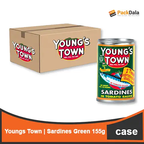 Picture of Youngs Town Sardines Green 100x155g CASE