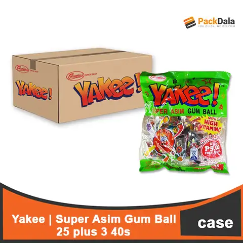 Picture of Yakee Super Gum Ball 40x25plus3  CASE