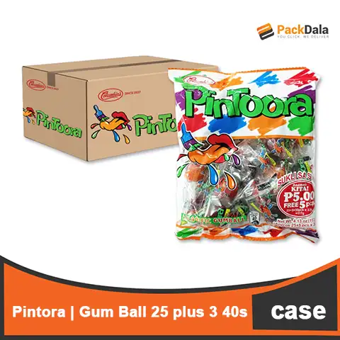 Picture of Pintoora Gum Ball  40x25plus3  CASE