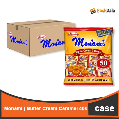 Picture of Monami buttercream caramel candy 40x50s  CASE