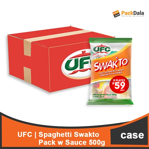 Picture of UFC Spag Swakto Pack Pasta w Sauce 500gx24pck rp CASE