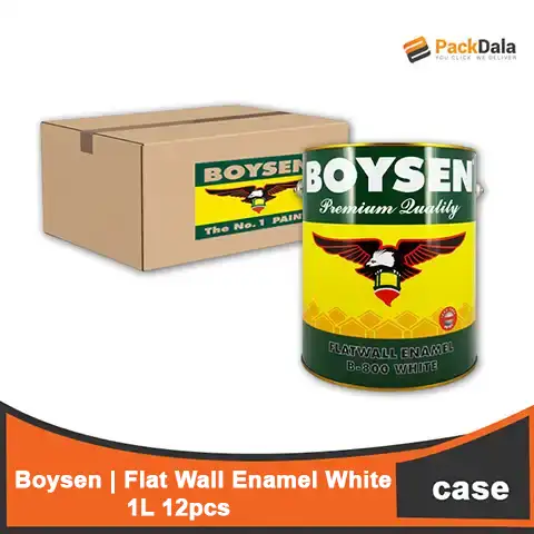 Picture of Boysen Flat Wall Enamel White 1Lx12pcs BOX