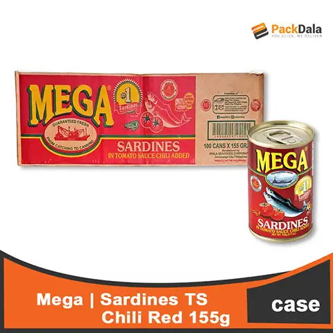 Picture of Mega Sardined TS Chili Red 100x155g  CASE