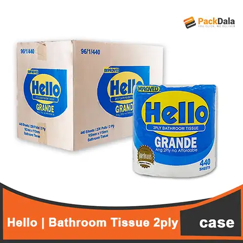 Picture of Hello Bathroom Tissue 1sx96pc   CASE