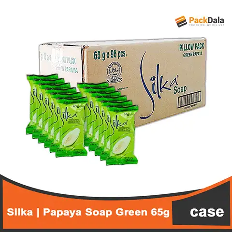 Picture of Silka Papaya Soap Green 12x8 96pc nrp CASE