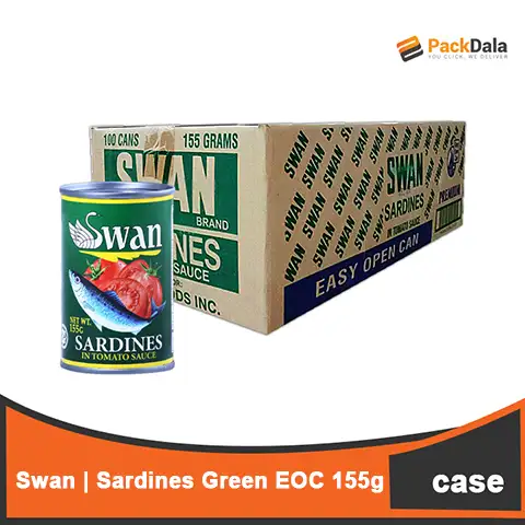 Picture of Swan Sardines EOC Green 155gx100 rp CASE