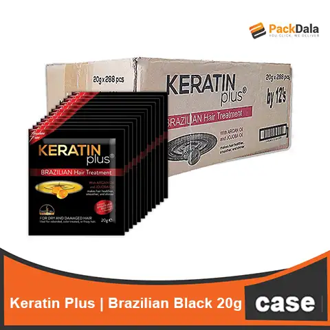 Picture of Keratin Plus Brazillian Black 20gx3sx96 nrp