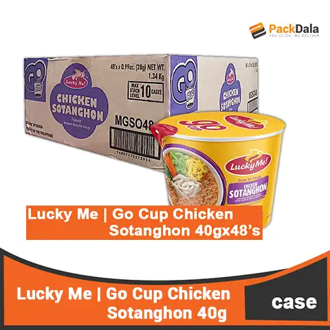 Picture of LM Go Cup Chicken Sotanghon Lite 28gx48 rp CASE