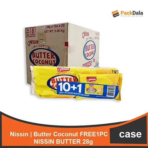 Picture of Butter Coconut 28gx19x10s FREE1PCNISSINBUTTER CASE