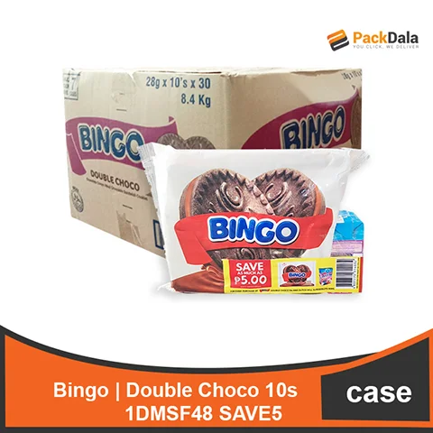 Picture of Bingo Double Choco 10s 1DMSF48 SAVE5 25packs CASE