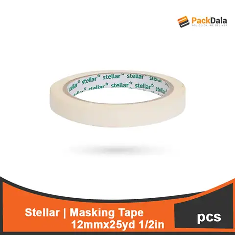 Picture of Masking Tape Stellar 12mmx25yd 1by2in 576roll per case