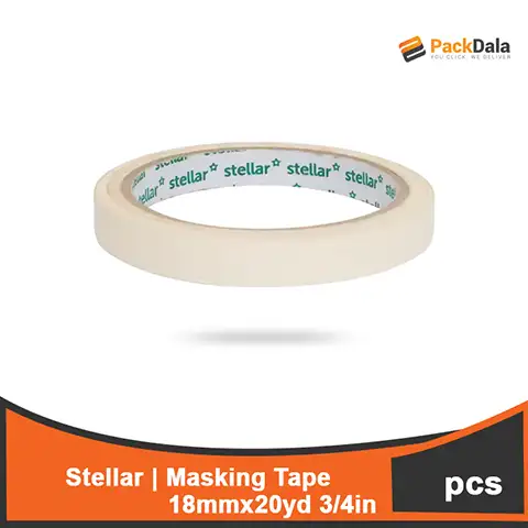 Picture of Masking Tape Stellar 18mmx20yd 3by4in 384roll per case