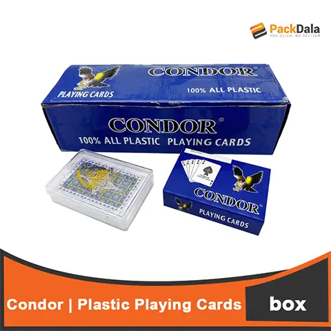 Picture of Condor Playing Cards Plas 12pcsperbox x12bx per BOX