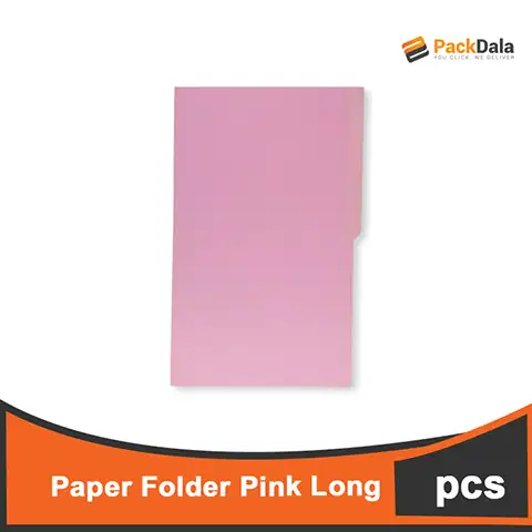 Picture of Paper Folder L Pink 50pcx10rm per cs nrp