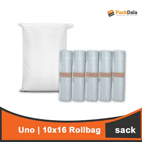 Picture of Uno 10x16 Rollbag 100pcx5rollx20rm per sck nrp SACK