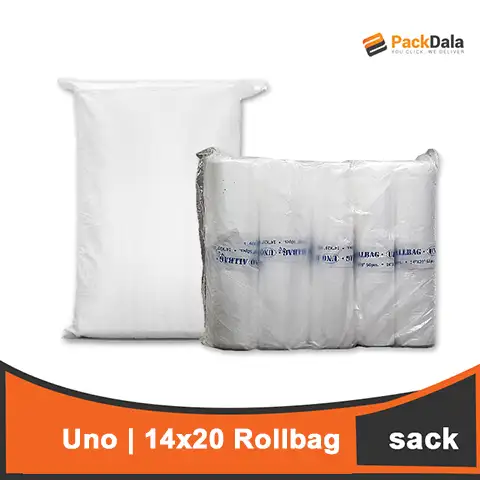 Picture of Uno 14x20 Rollbag 50pcx10rollx20rm per sack nrp  SACK