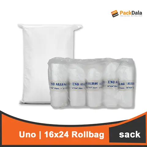 Picture of Uno 16x24 Rollbag 25pcx5rollx30rm per sack nrp  SACK