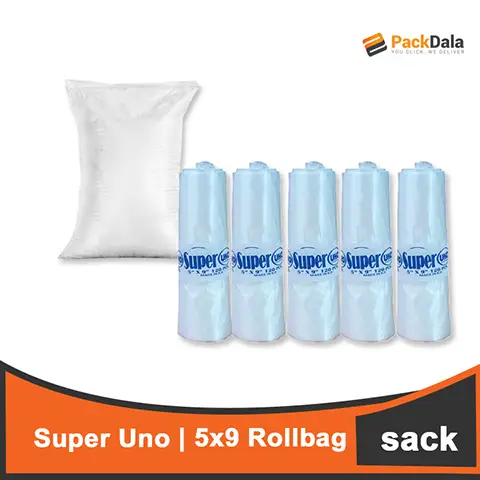 Picture of Uno 5x9 Rollbag Super 120pcsx5rollx60rm per bdl nrp SACK