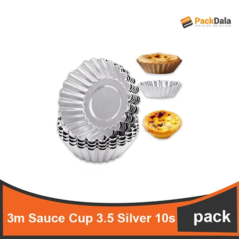Picture of 3m Sauce Cup 3 5 Silver 20pcks PACK