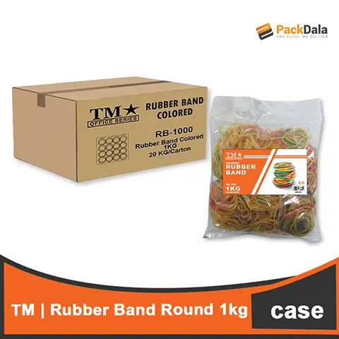 Picture of Rubber Band Round 1000g or 1kg RB1000 20packsprcs CASE