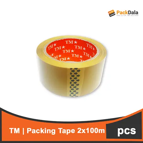 Picture of TM Packing Tape 2x100m Tan PTT100 120rollspercs PCS