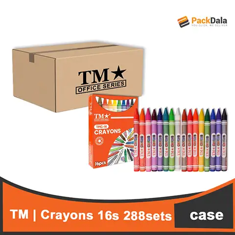 Picture of TM Crayons 16s TMC16 288sets per case CASE