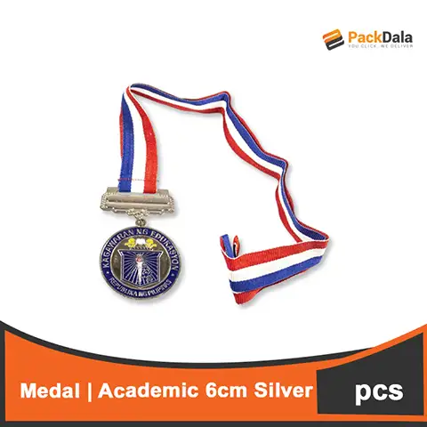 Picture of Medal Academic 6cm Silver 50s x 10IB MED6S PCS