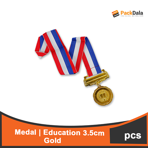 Picture of Medal Educ 3 5cm Miguelito Gold 50s x 10IB MED35G PCS