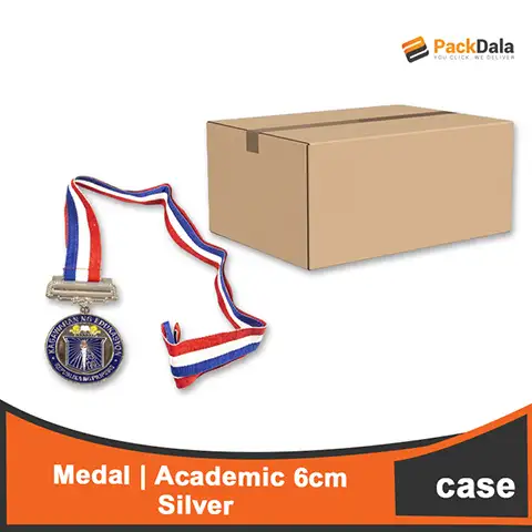 Picture of Medal Academic 6cm Silver 50s x 10IB MED6S CASE