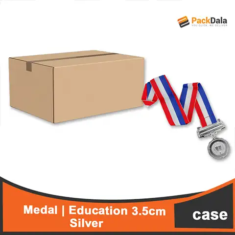 Picture of Medal Educ 3 5cm Miguelito Silver 50s x 10IB MED35S CASE