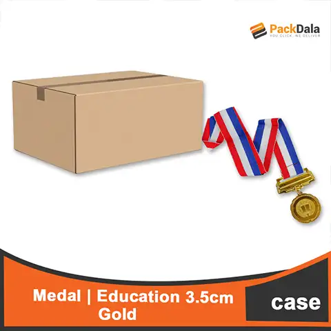 Picture of Medal Educ 3 5cm Miguelito Gold 50s x 10IB MED35G CASE