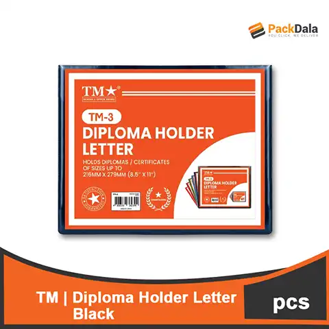 Picture of Diploma Holder Letter Black 10s x 5 rms percs nrp PCS
