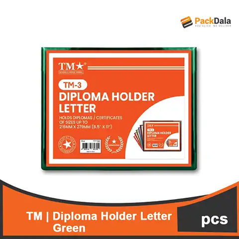 Picture of Diploma Holder Letter Green 10s x 5 rms percs nrp PCS