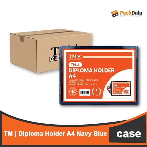 Picture of Diploma Holder A4 Navy Blue 10s x 5 rms percs nrp CASE