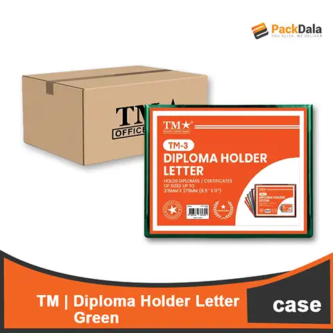 Picture of Diploma Holder Letter Green 10s x 5 rms percs nrp CASE