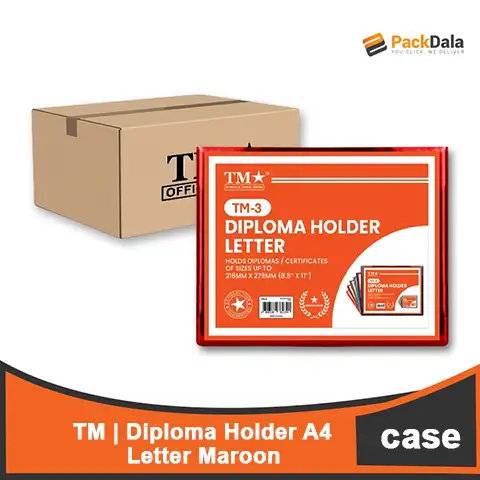 Picture of Diploma Holder Letter Red 10s x 5 rms percs nrp CASE