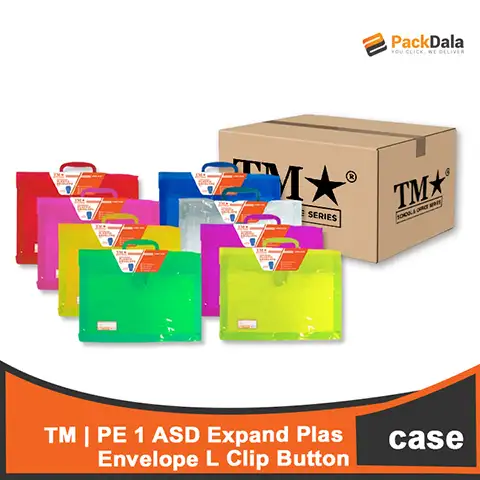Picture of PE 1 ASD Expand Plas Envelope L Clip Button 100pcspercs nrp CASE