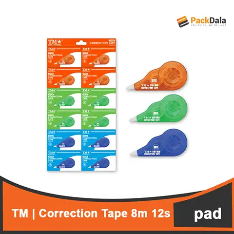 Picture of Correction Tape 8m 12s 48padspercs TM168 nrp PAD