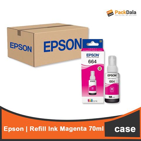 Picture of Epson Refill Ink Magenta 60pcsprcs 664 nrp CASE