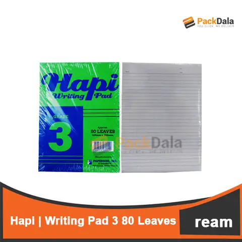Picture of Hapi Writing Pad 3 10rmx10pds per cs nrp REAM