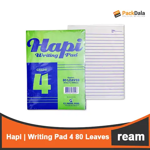 Picture of Hapi Writing Pad 4 10rmx10pds per cs nrp REAM